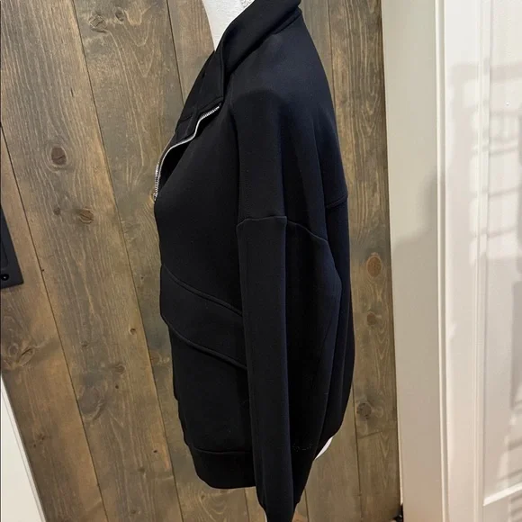 Varley Black Garcia Zip Through Sweatshirt NWOT - Picture 5 of 9